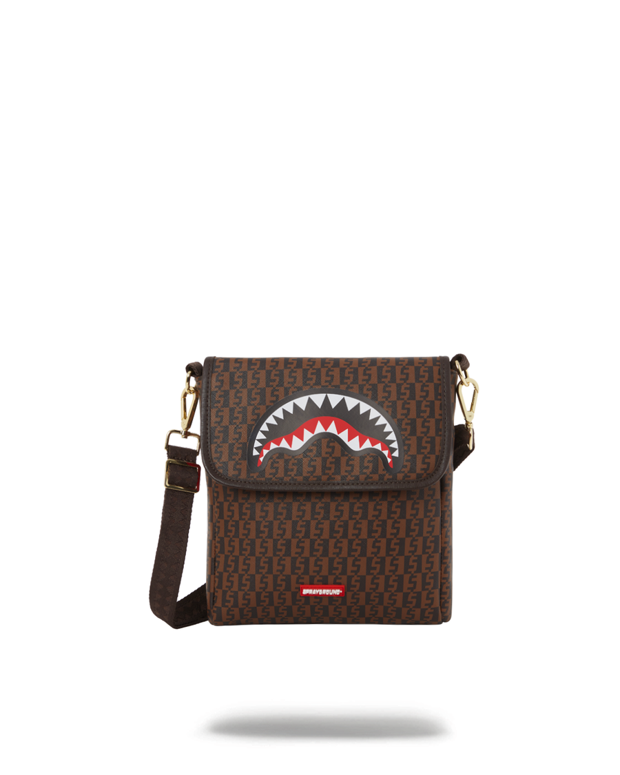 Sprayground CASHIN CHECKS SHOULDER BAG