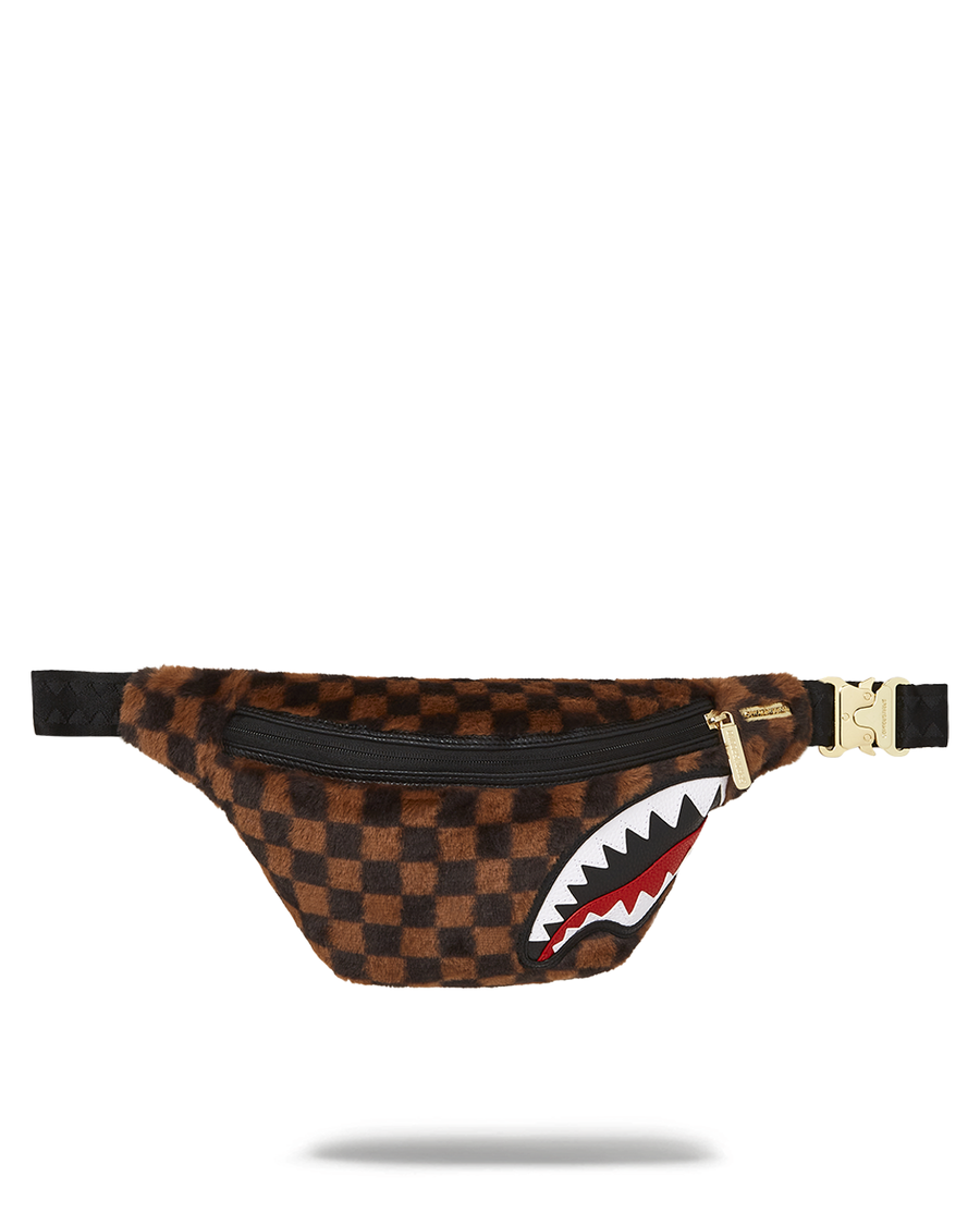 Sprayground FURRR SHARKS IN PARIS SAVVY CROSSBODY