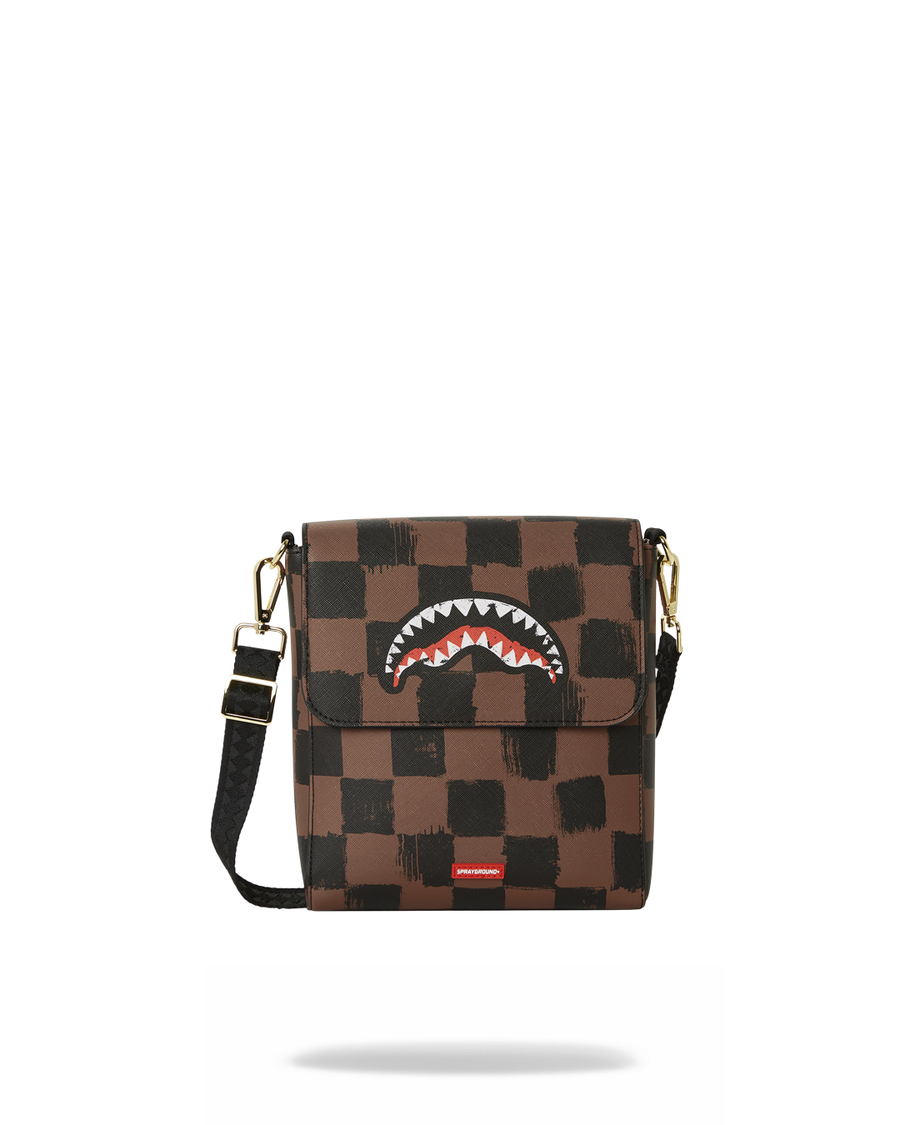 Sprayground SHARKS IN PARIS VANQUISH LARGE SLING CROSSBODY