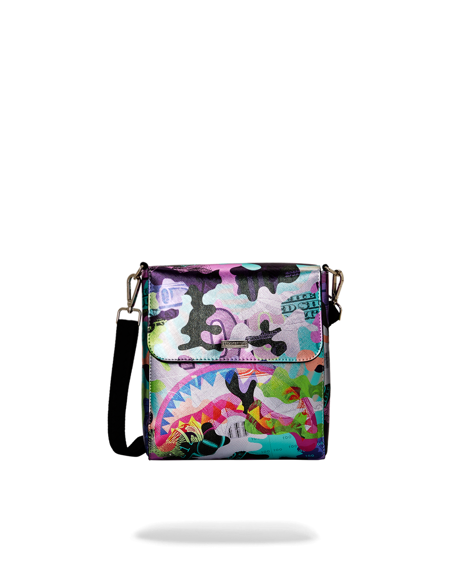 Sprayground HEAVY RHYTHM MESSENGER SLING BAG