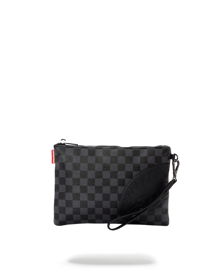 Sprayground HENNY BLACK CROSSOVER CLUTCH