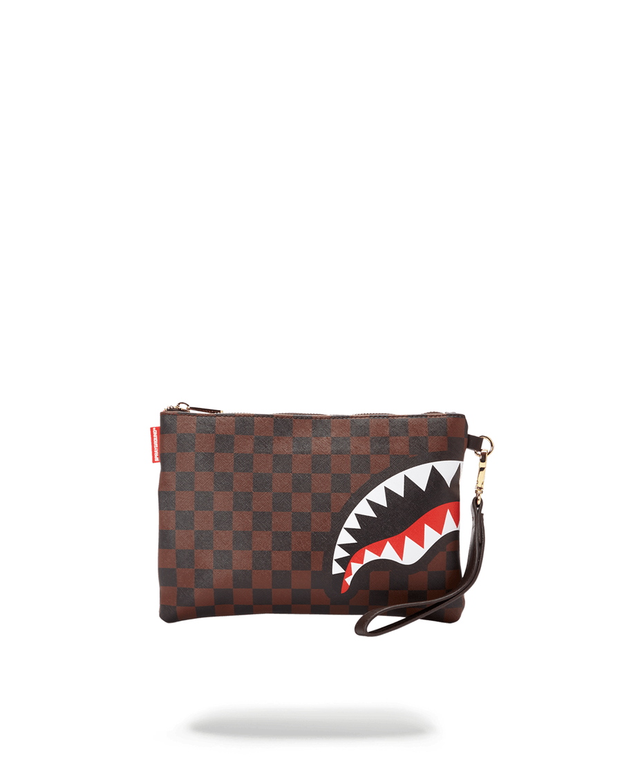 Sprayground CHECKS IN CAMOFLAUGE CROSSOVER CLUTCH