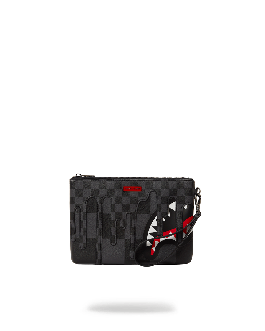 Sprayground XTC GREY SHARKS IN PARIS CROSSOVER CLUTCH