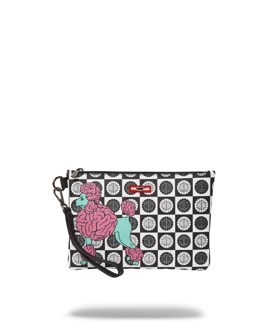 Sprayground POODLE CHECK RON ENGLISH COLLAB POUCHETTE