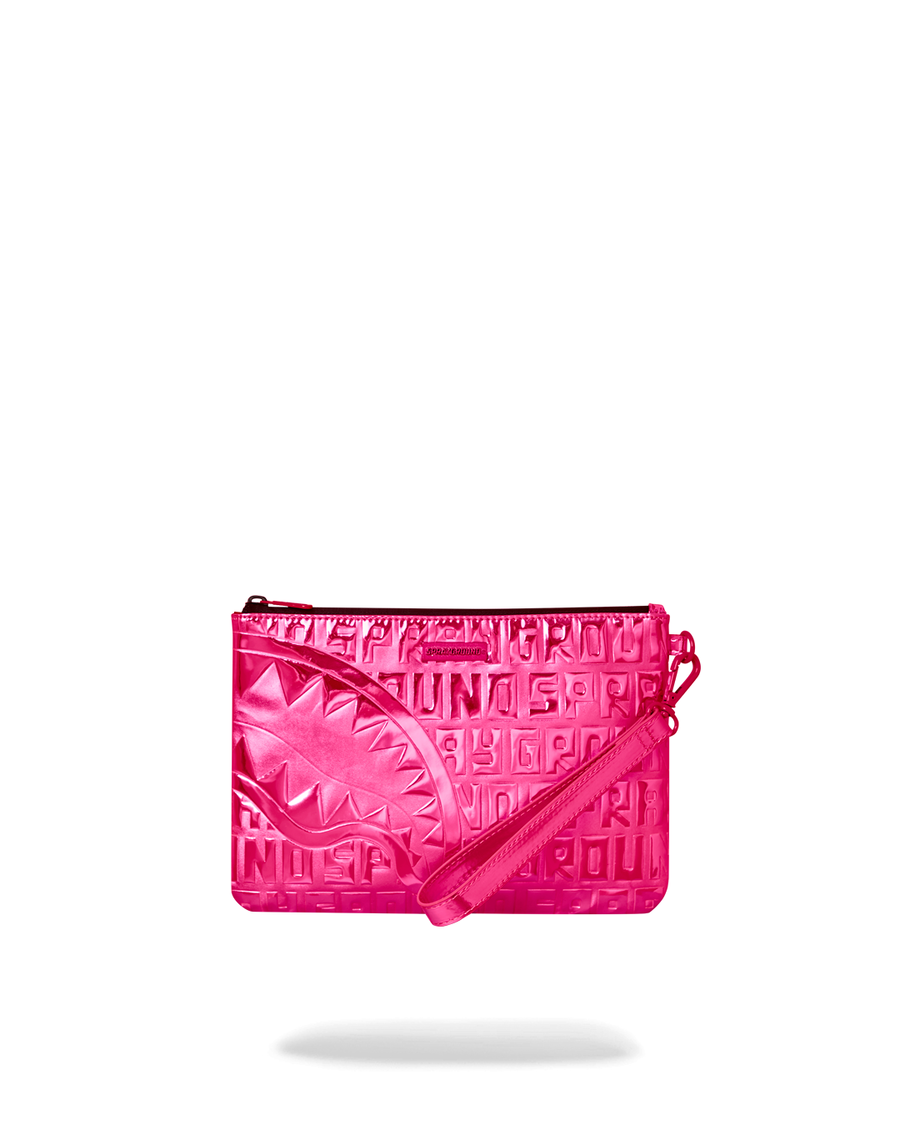 Sprayground INFINITI PINK DIAMOND CROSSOVER CLUTCH