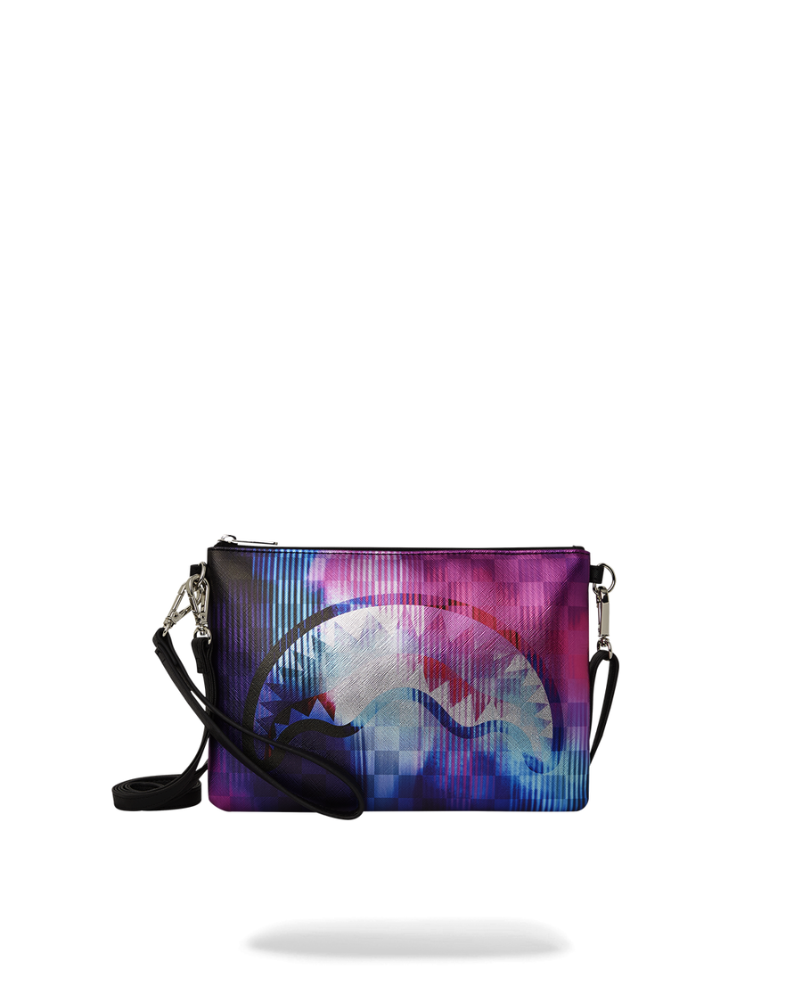 Sprayground SHARKCLUB ELECTRONICA CROSSOVER CLUTCH