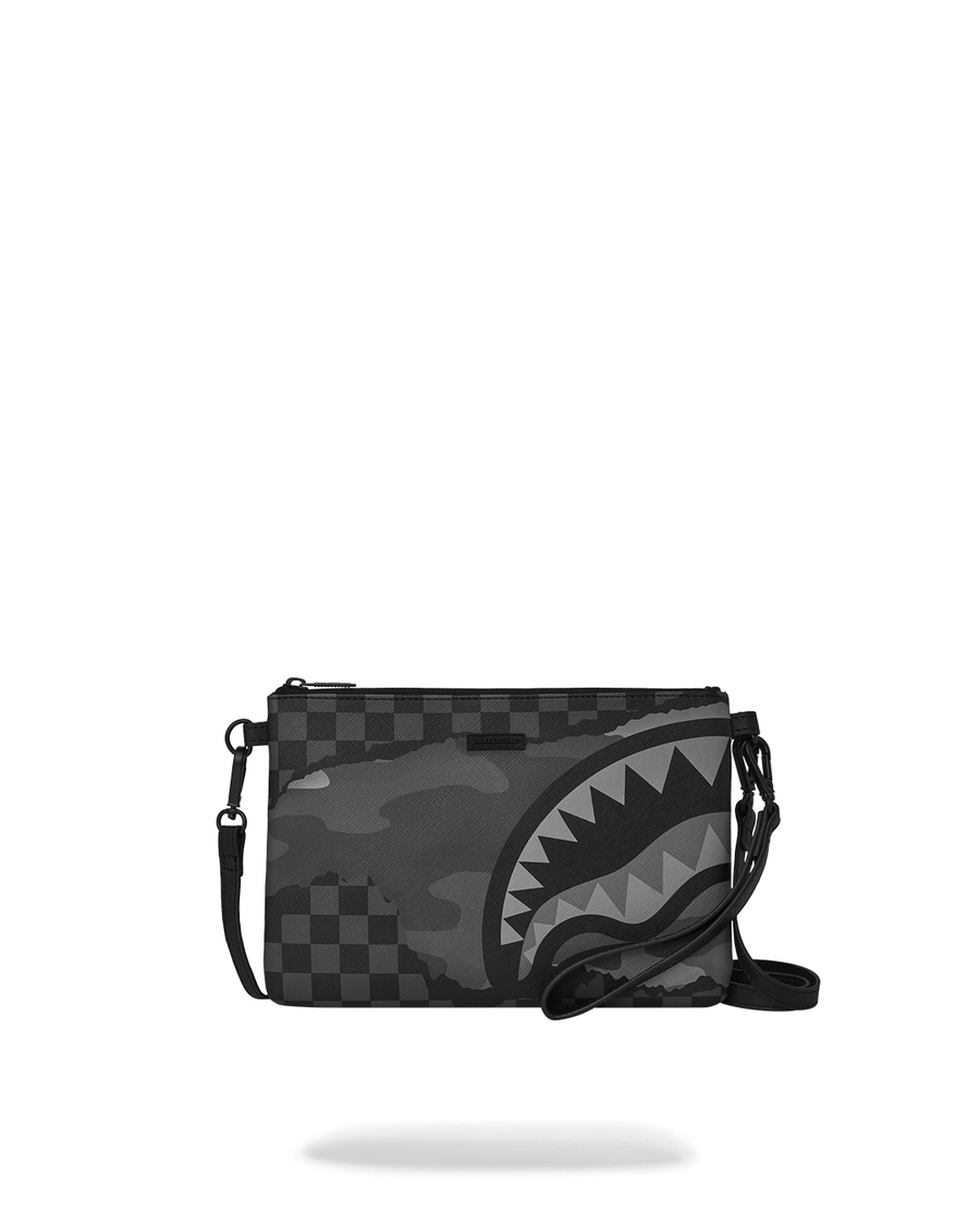 Sprayground 3AM RIPTIDE CROSSOVER CLUTCH W/ SHOULDER STRAP