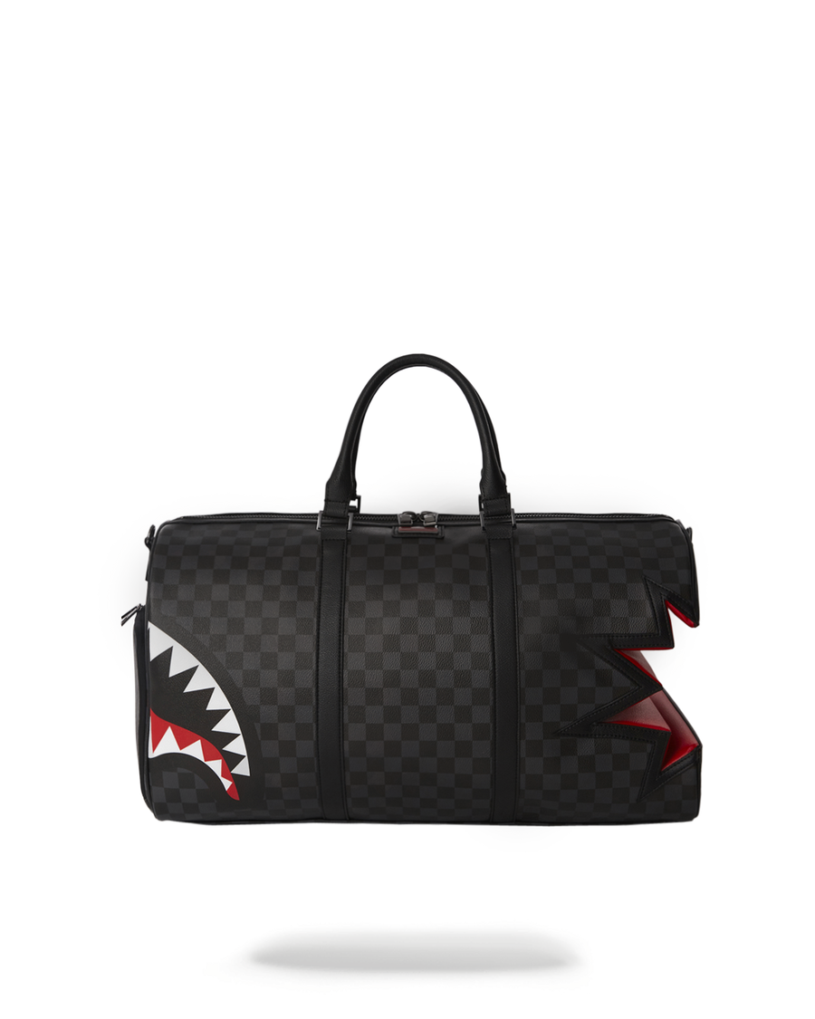 Sprayground SHARK BITE SHARKS IN PARIS GRAY DUFFLE