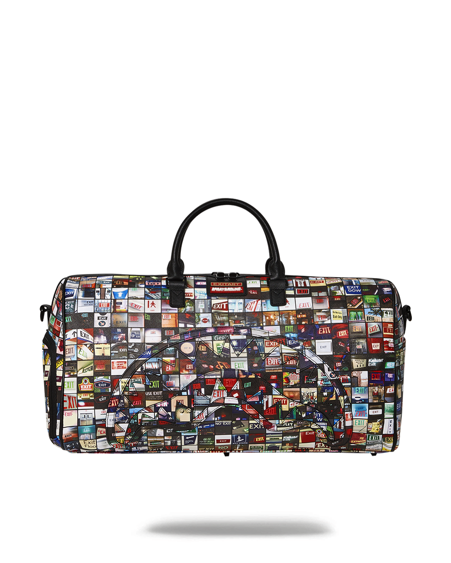 Sprayground EXIT ART COLLAB DUFFLE