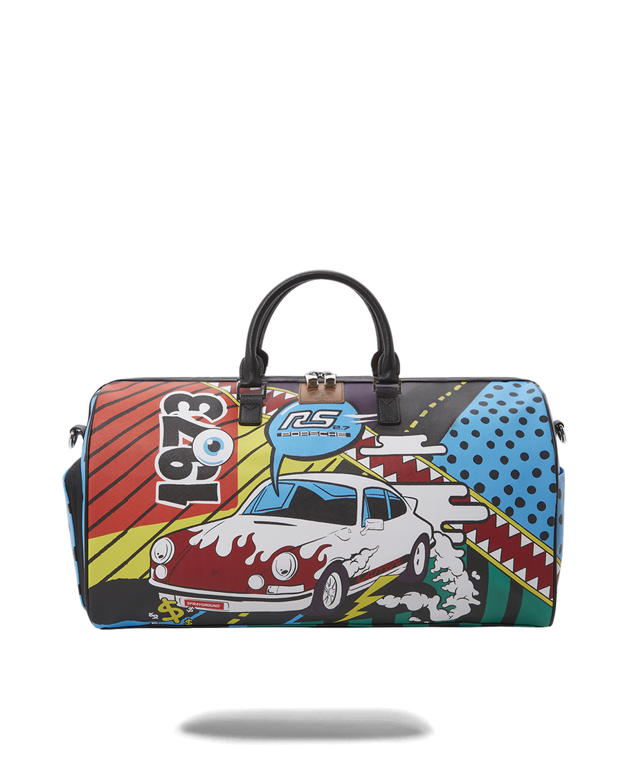 Sprayground PORSCHE 1972 COLLAB DUFFLE (ONLY 1,911 UNITS MADE)