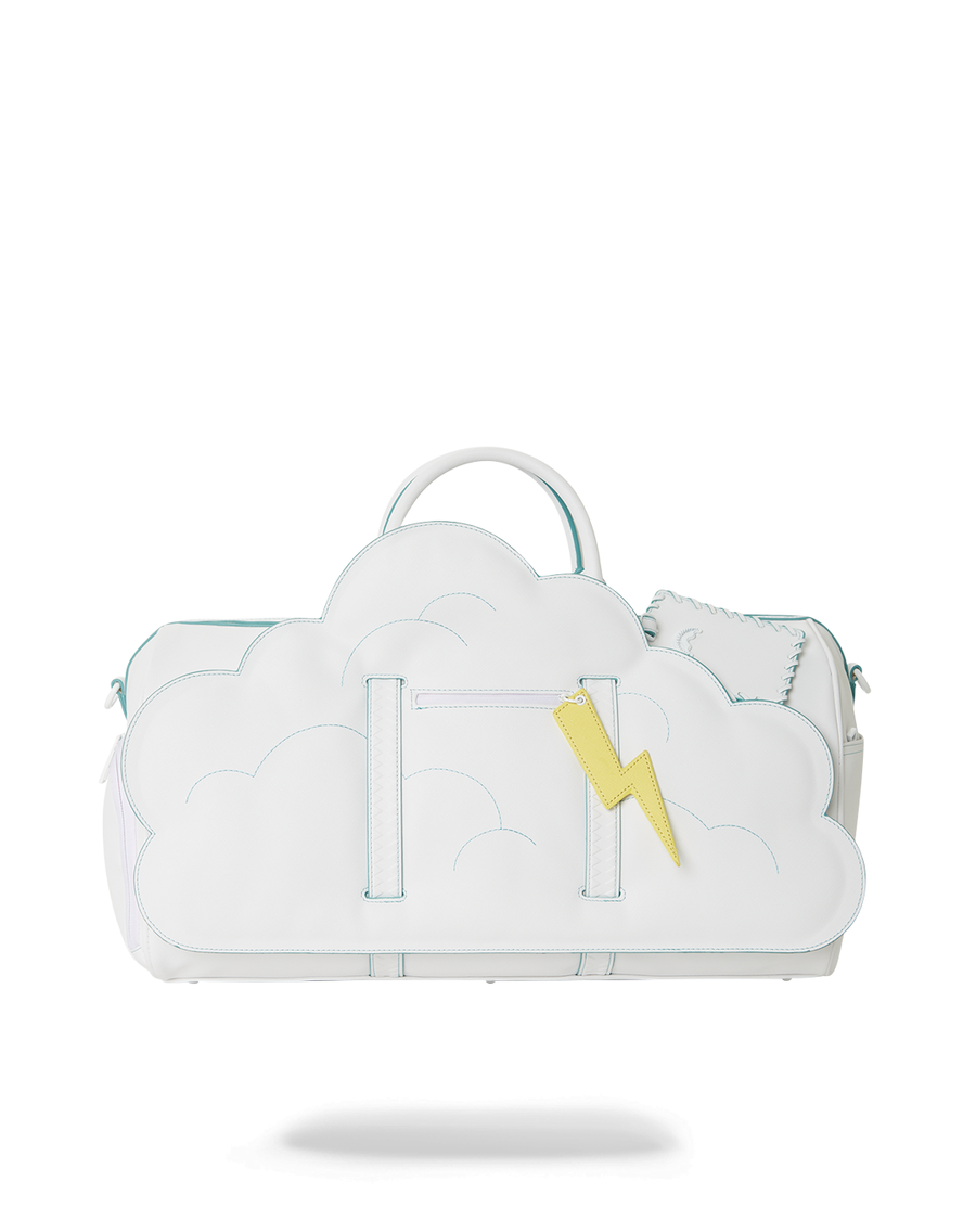 Sprayground CLOUDY WITH A CHANCE OF SHARK DUFFLE