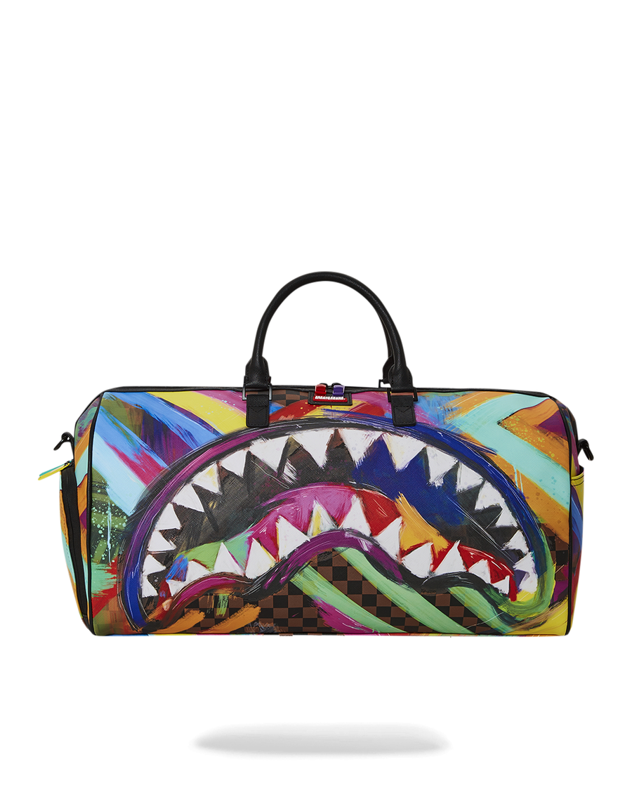 Sprayground SHARKS IN PARIS CITY STREAKS DUFFLE