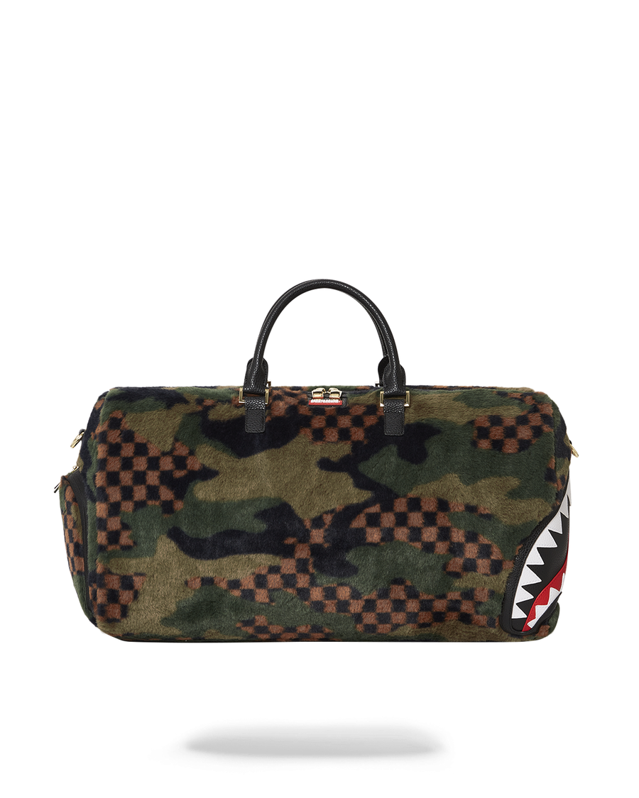 Sprayground BIG SKY FUR SHARK DUFFLE