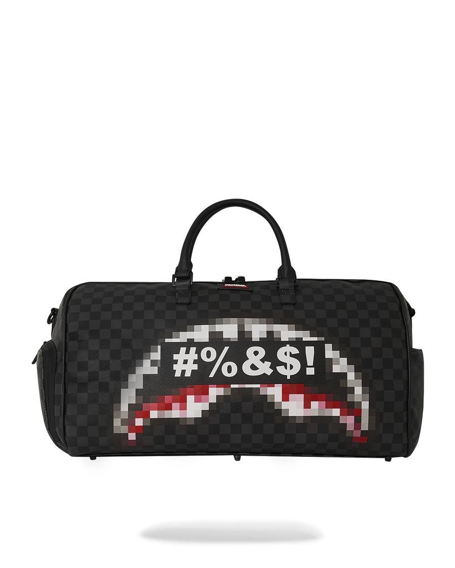 Sprayground 'WHAT THE BEEP' SHARK DUFFLE