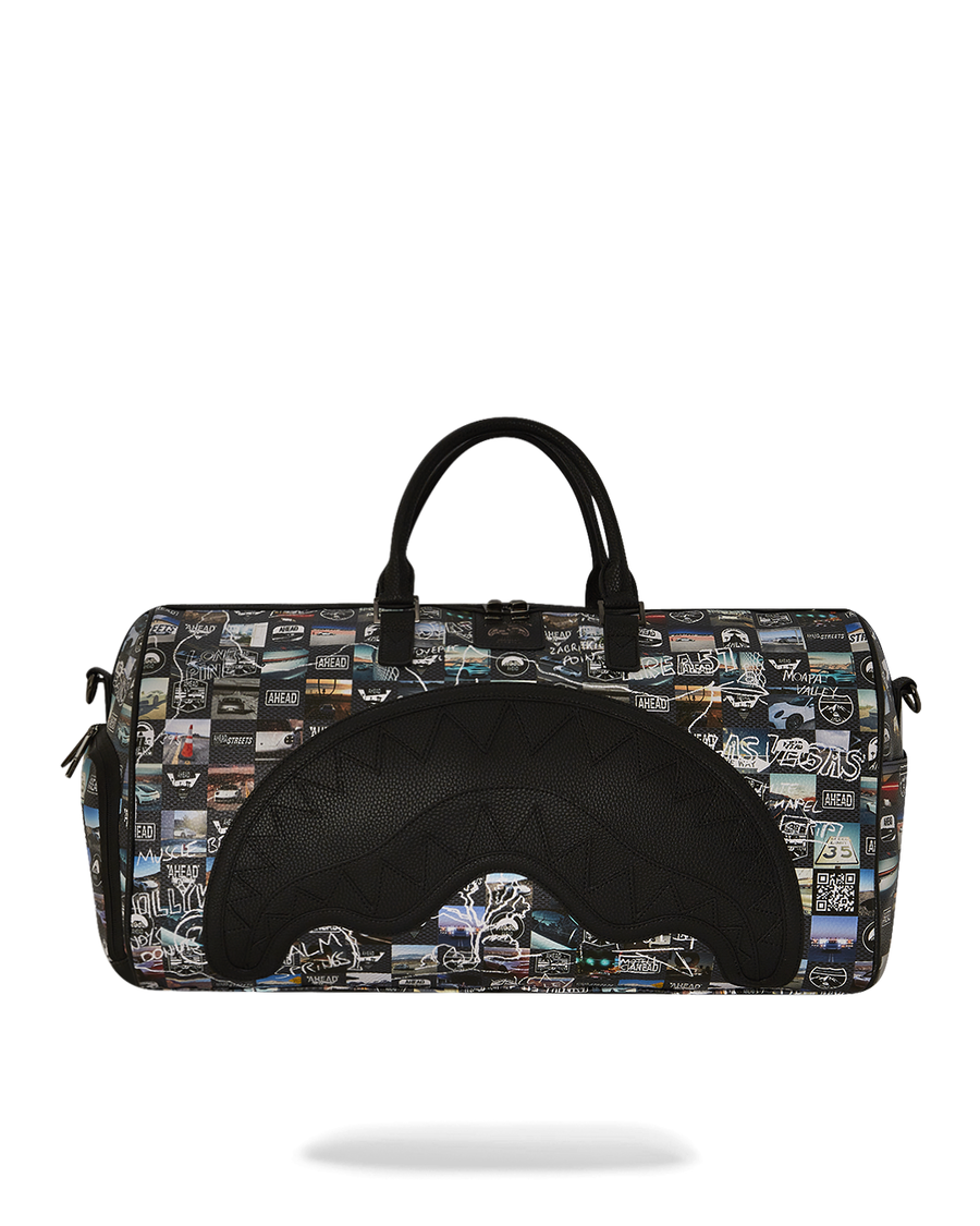 Sprayground PORSCHE AHEAD COLLAB DUFFLE - LIMITED EDITION