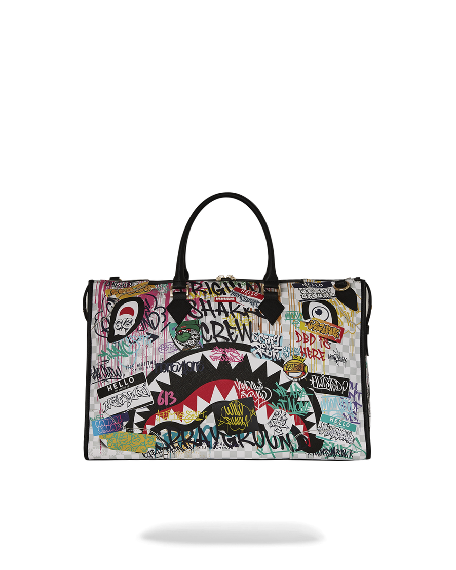 Sprayground CREATE ANOTHER DAY PYRAMID DUFFLE