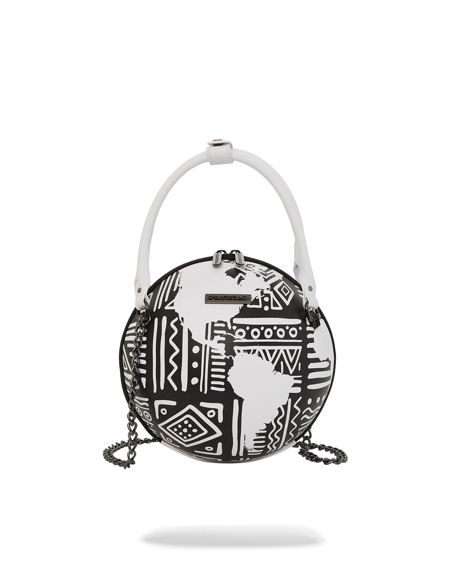 Sprayground A.I.8 AFRICAN INTELLIGENCE - ORIGIN STORY GLOBE BAG