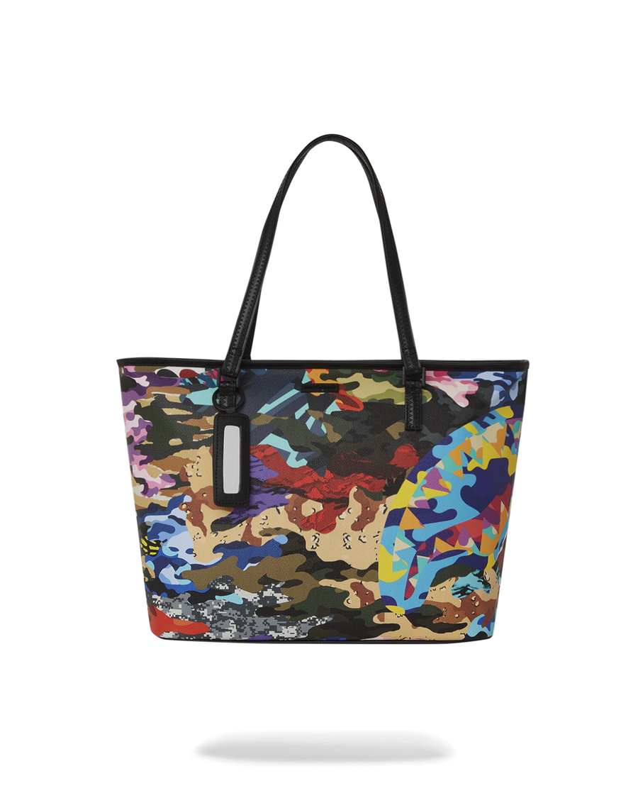 Sprayground SLICED AND DICED CAMO TOTE