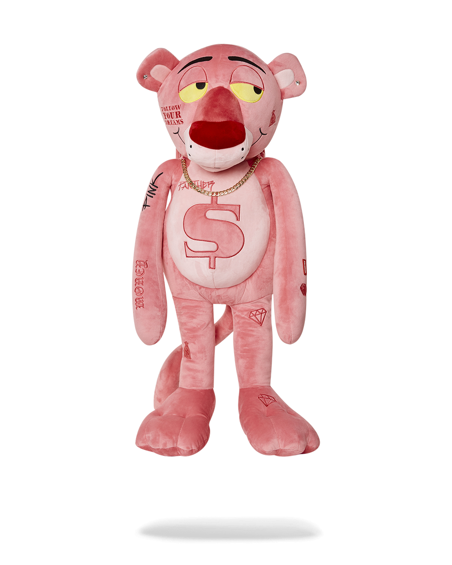 Sprayground PINK PANTHER UP TO NO GOOD TEDDY BEAR BACKPACK