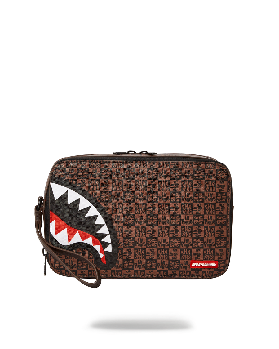 Sprayground FRENZY SHARKS TOILETRY BAG