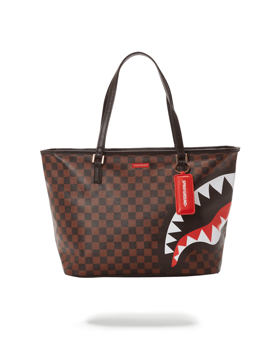 Sprayground CHECKS IN CAMOFLAUGE TOTE