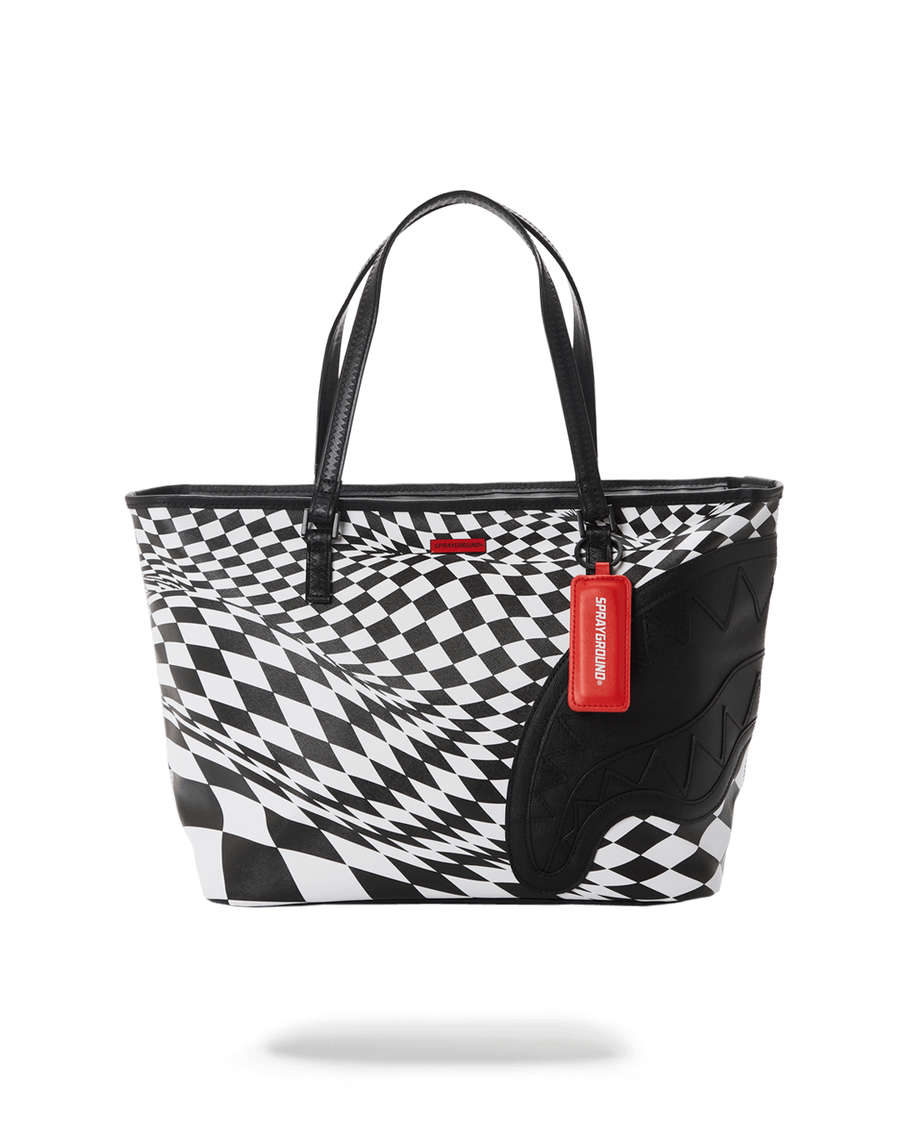 Sprayground TRIPPY CHECK TOTE