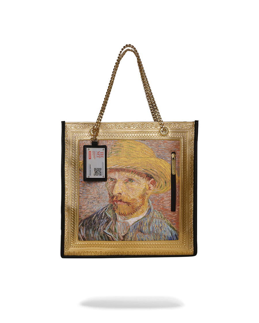 Sprayground THE MET VAN GOGH FRAMED SELF-PORTRAIT TOTE