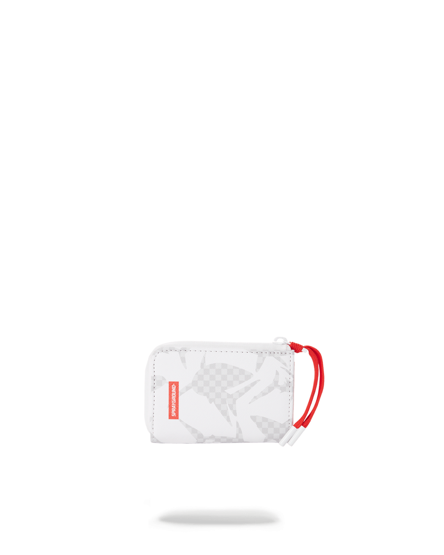 Sprayground SHARK CHECK (WHITE) WALLET