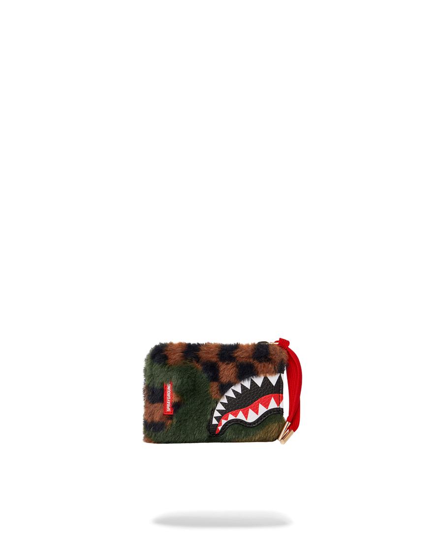 Sprayground BIG SKY FUR SHARK WALLET