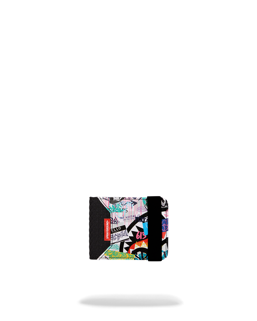 Sprayground CREATE ANOTHER DAY ELASTIC BI-FOLD WALLET