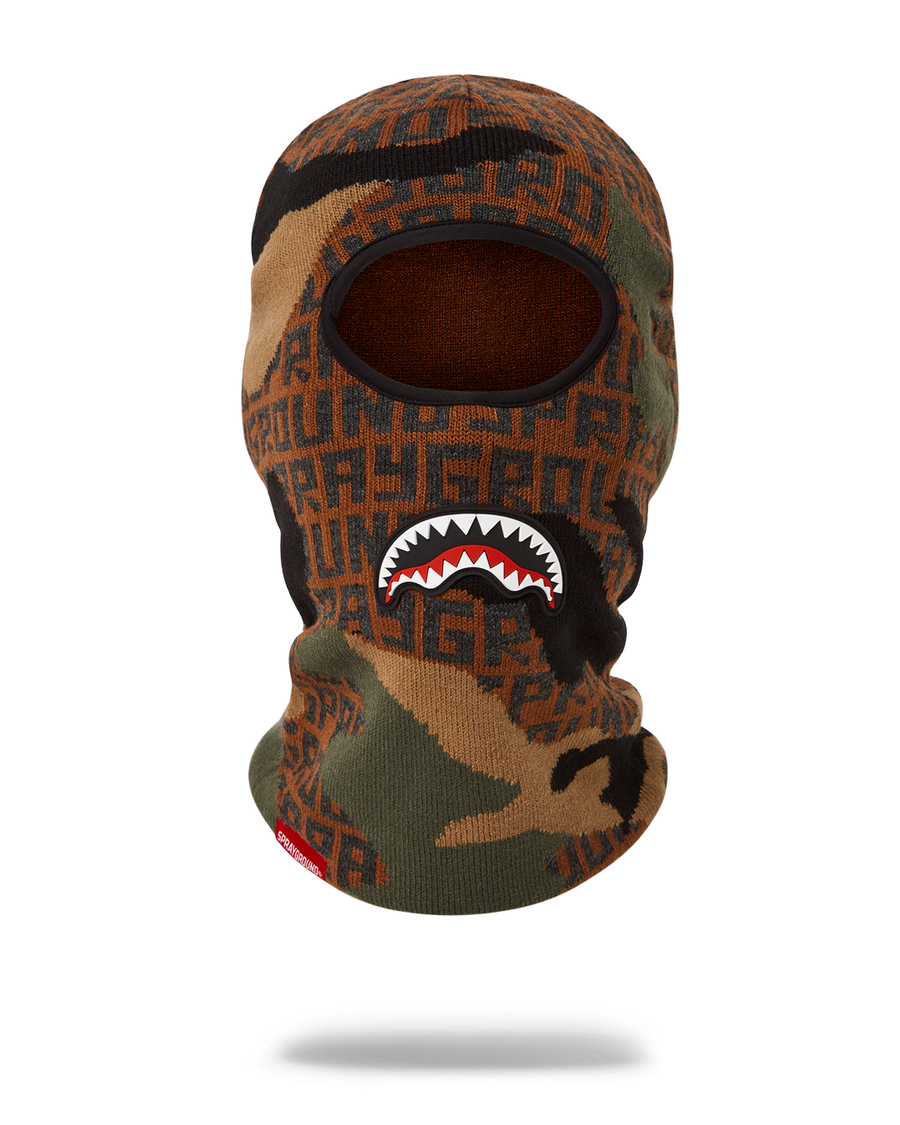 Sprayground CAMO INFINITI SKI MASK