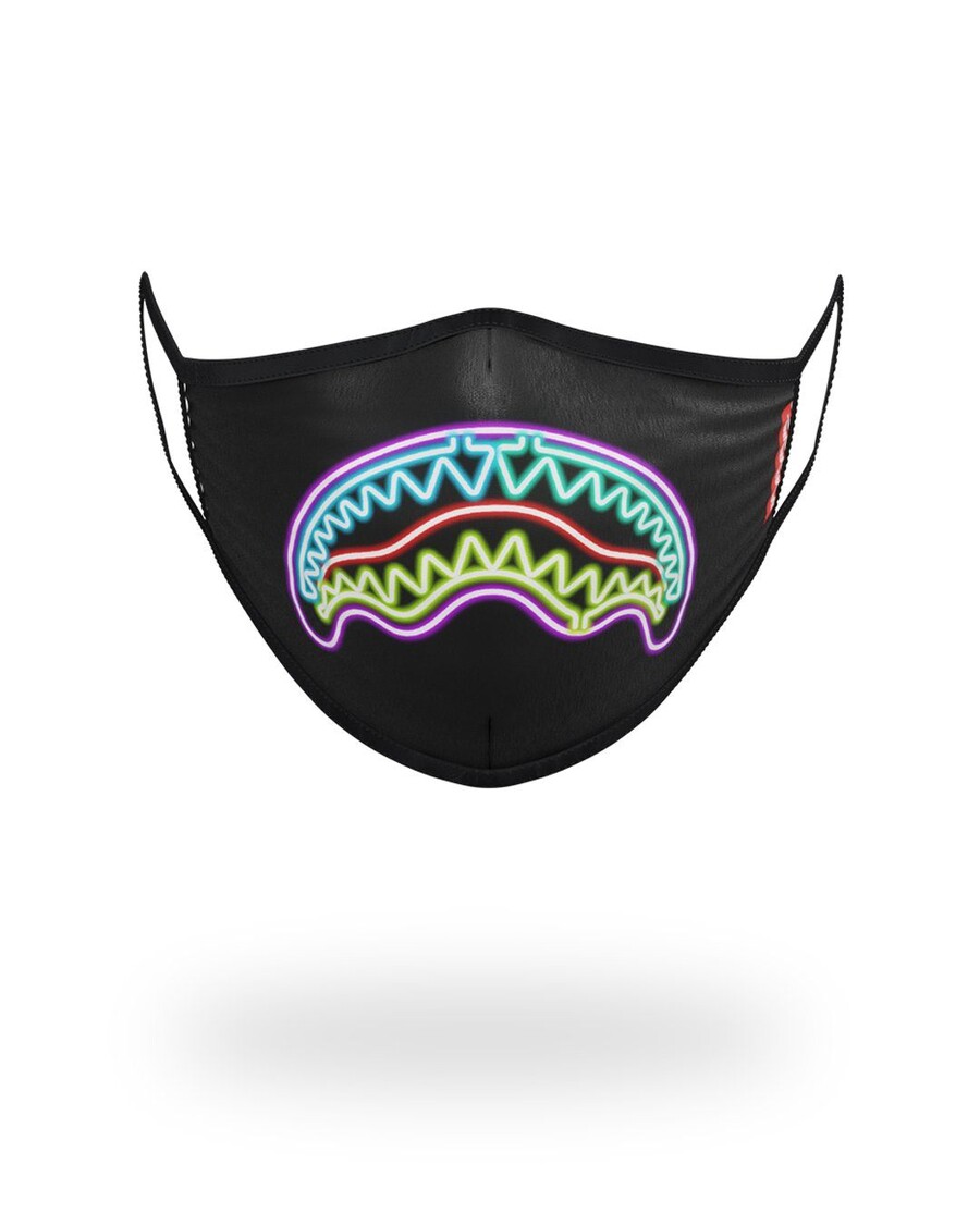 Sprayground NEON SHARK FORM-FITTING MASK