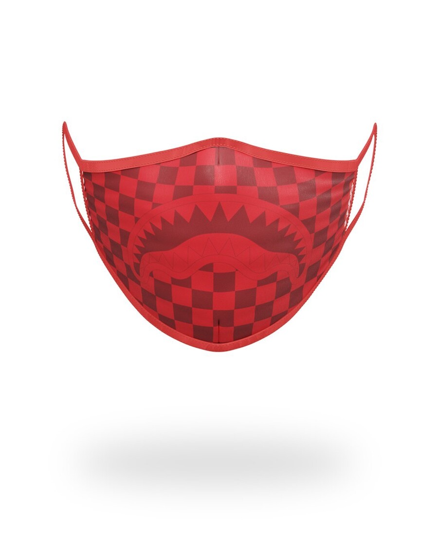 Sprayground SHARKS IN PARIS (RED) FORM-FITTING MASK