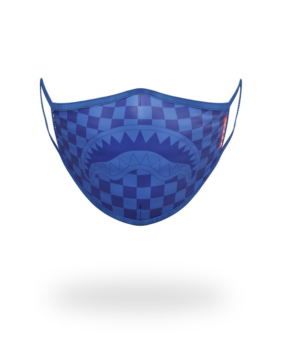 Sprayground SHARKS IN PARIS (BLUE) FORM-FITTING MASK