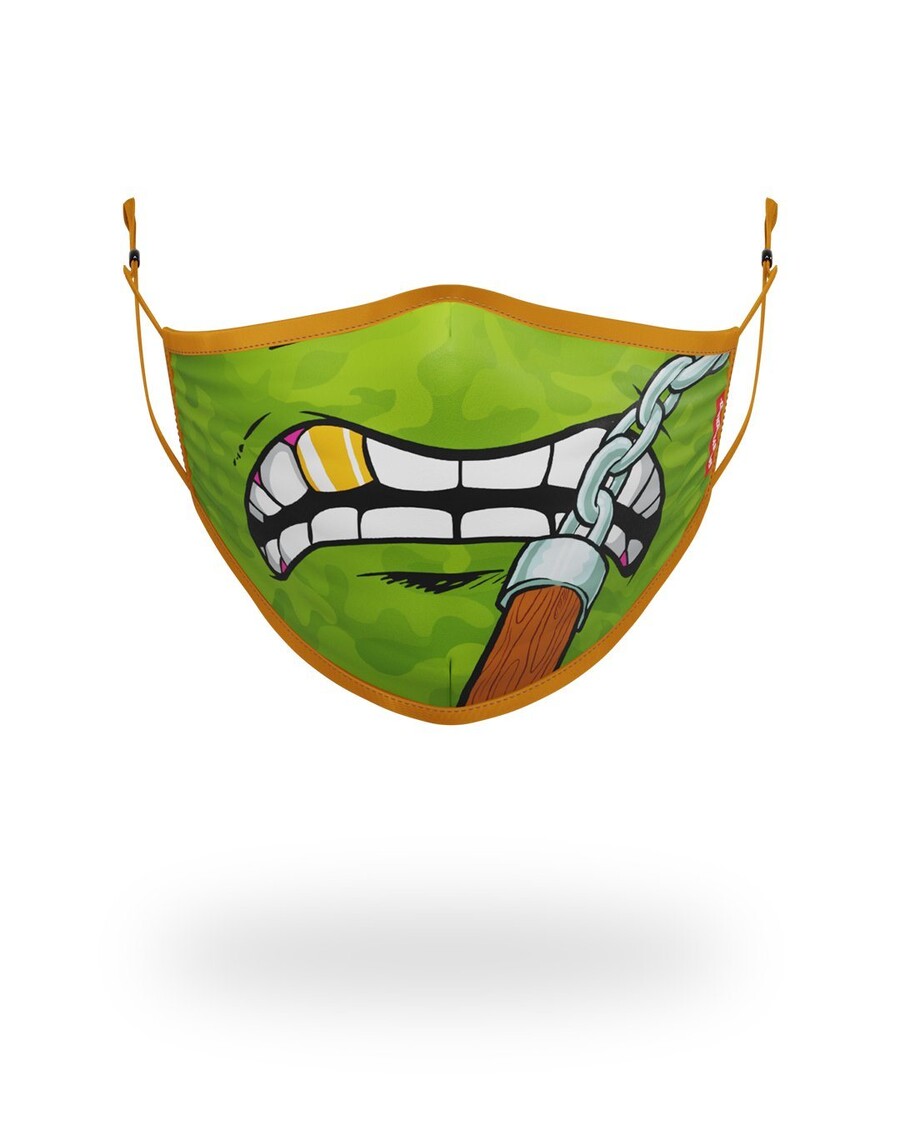 Sprayground ADULT TMNT: MICHELANGELO SHARK FORM FITTING FACE-COVERING