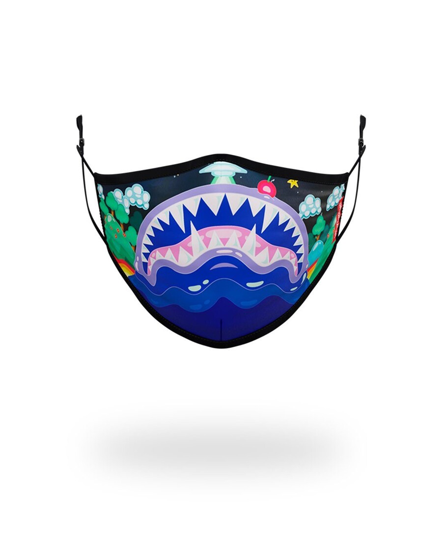 Sprayground KIDS FORM FITTING MASK:  ASTRO BUBBLE