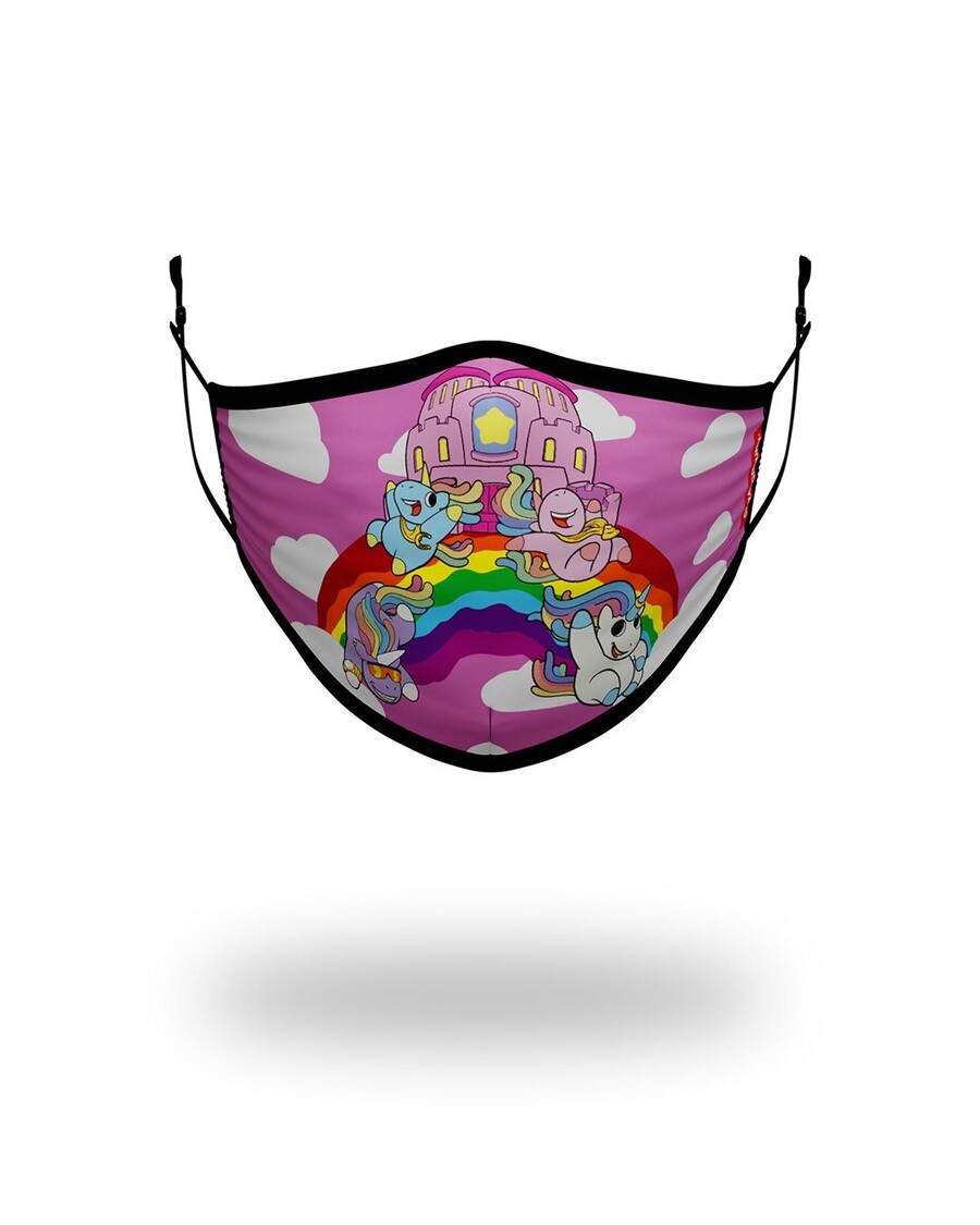 Sprayground KIDS FORM FITTING MASK: RAINBOW BOUNCE