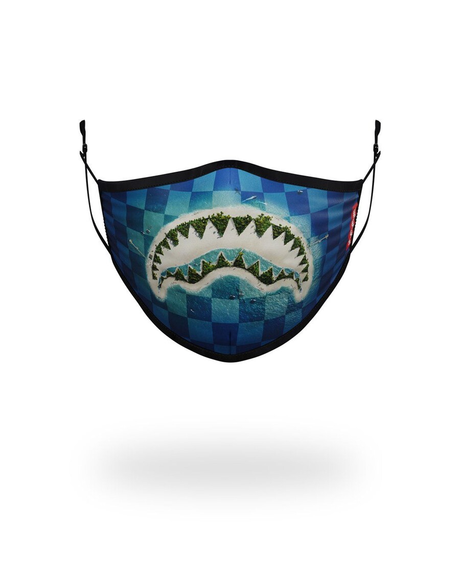 Sprayground KIDS FORM FITTING MASK: SHARK ISLAND