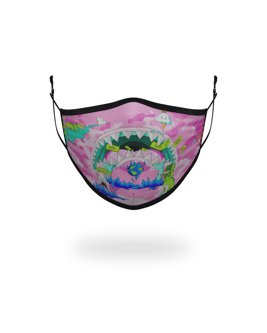 Sprayground ADULT DBD LAND FORM-FITTING FACE MASK