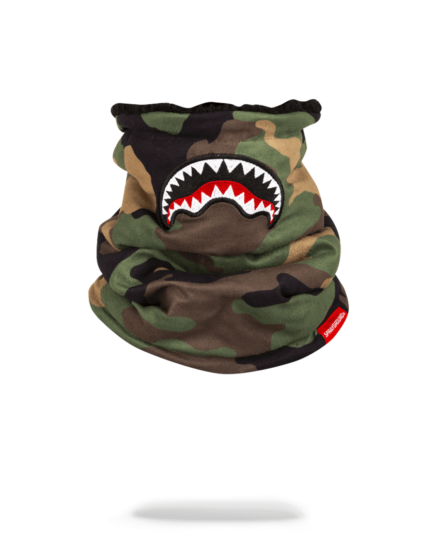 Sprayground CAMO SHARK NECK WARMER