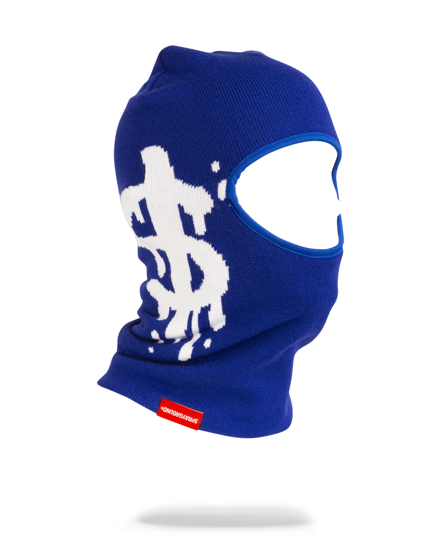 Sprayground MONEY DRIP SKI MASK (BLUE)