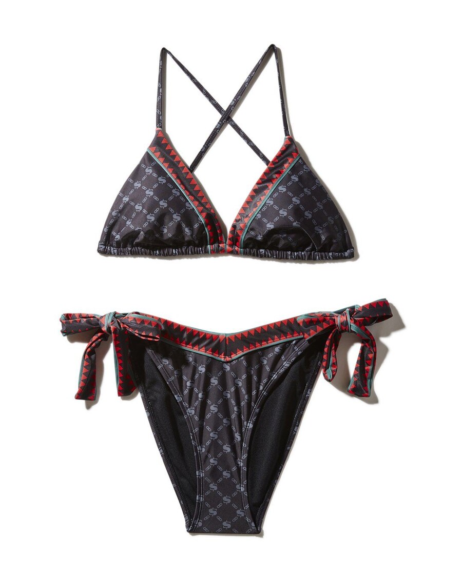 Sprayground MIDNIGHT MONEYGRAM BIKINI