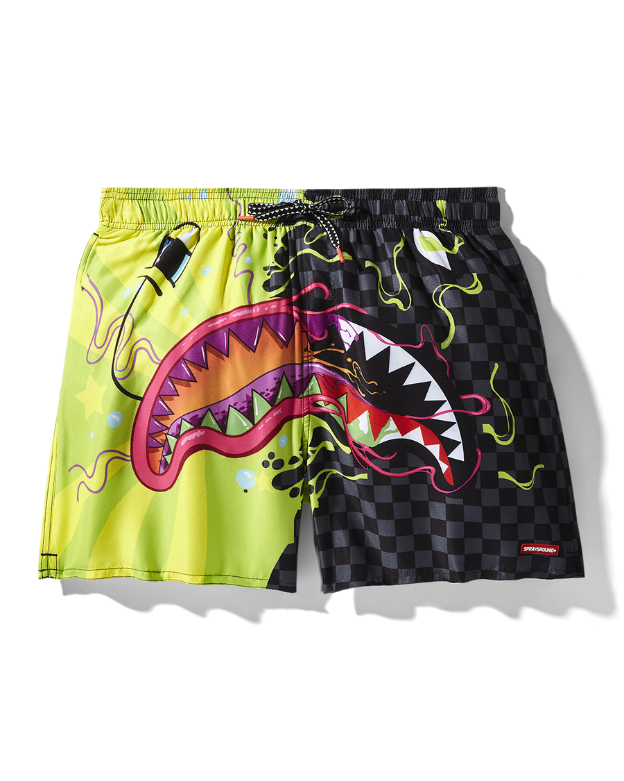 Short De Natação Sprayground Slime Dime