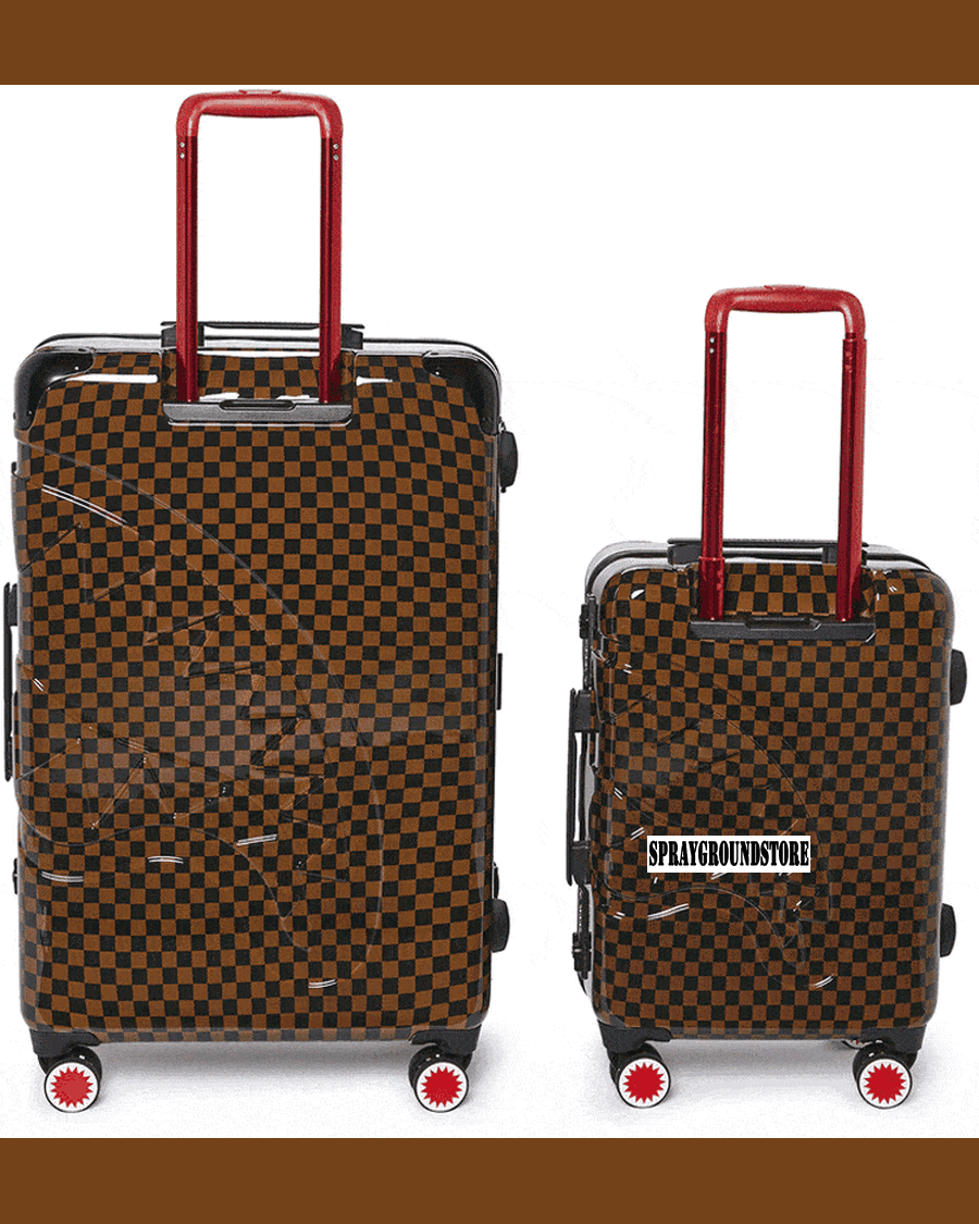 Sprayground JUNGLE PARIS 2 PC LUGGAGE SET (CARRY-ON & FULL-SIZE)