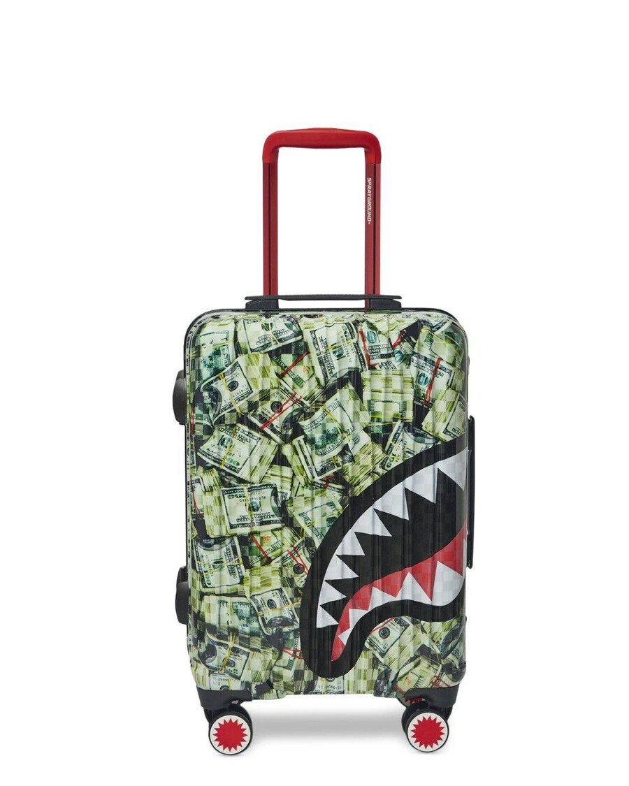 Sprayground MAMA I MADE IT SHARKNAUTICS HARDSHELL CARRY-ON LUGGAGE