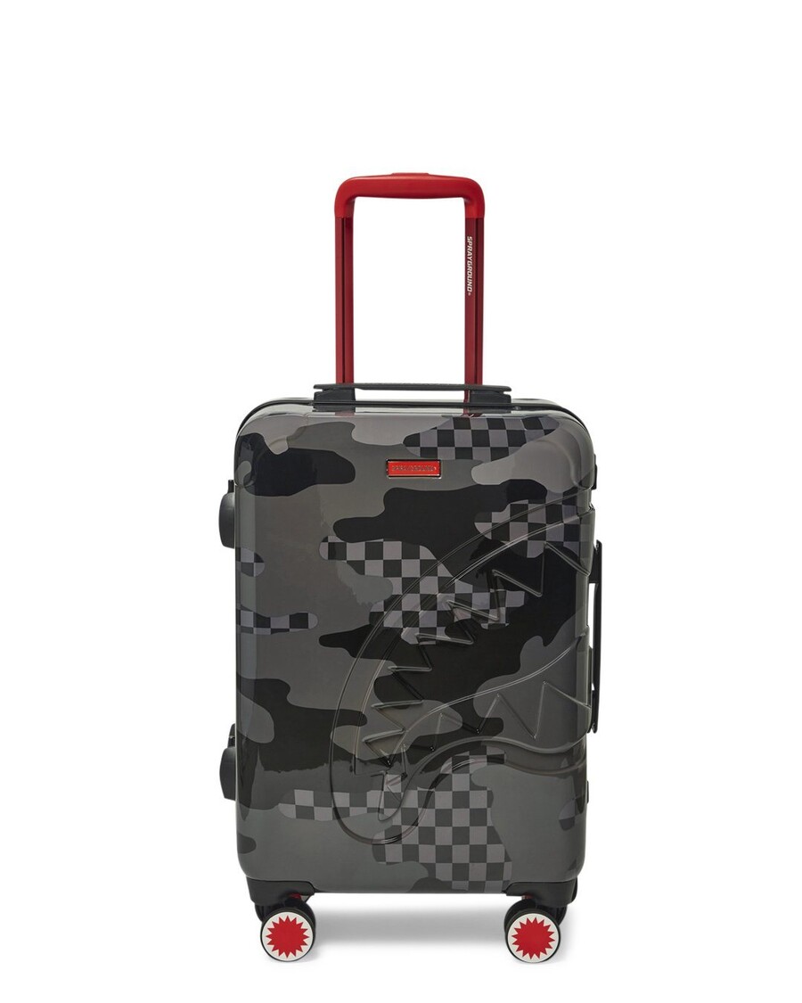 Sprayground 3AM NEVER SLEEP SHARKITECTURE HARDSHELL CARRY-ON LUGGAGE