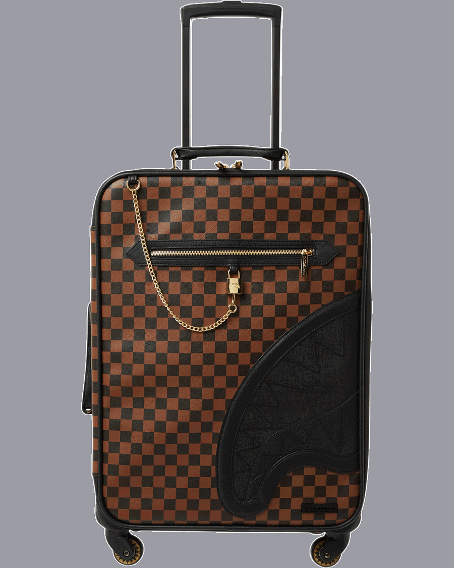 Sprayground HENNY LOCK SHARKS IN PARIS JETSETTER CARRY-ON LUGGAGE