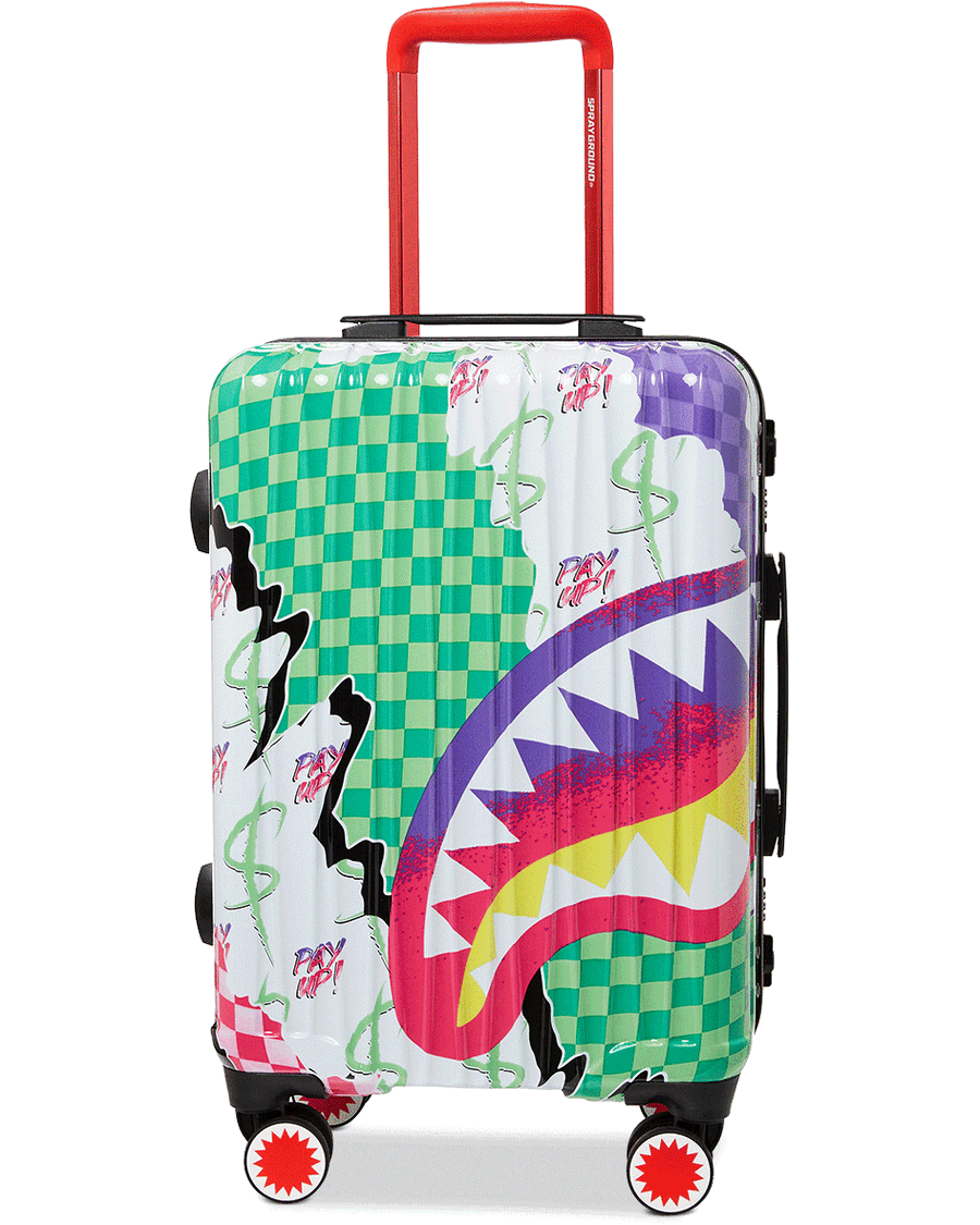 Sprayground DREAMY TECHNICOLOR SHARKNAUTICS HARDSHELL CARRY-ON LUGGAGE