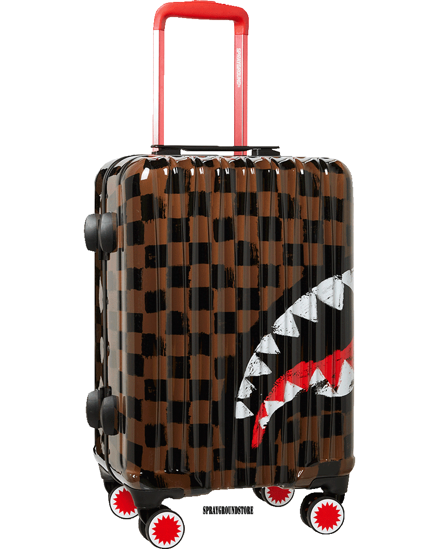 Sprayground SHARKS IN PARIS VANQUISH SHARKNAUTICS HARDSHELL CARRY-ON LUGGAGE