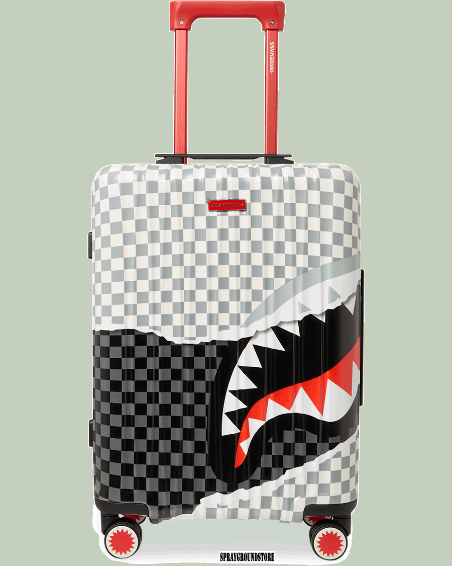 Sprayground UNSTOPPABLE ENDEAVORS SHARKNAUTICS HARDSHELL CARRY-ON LUGGAGE